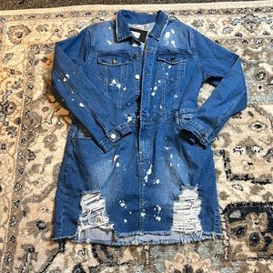 Fashion nova curve denim dress